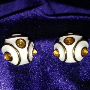 Kenneth Jay Lane earrings.